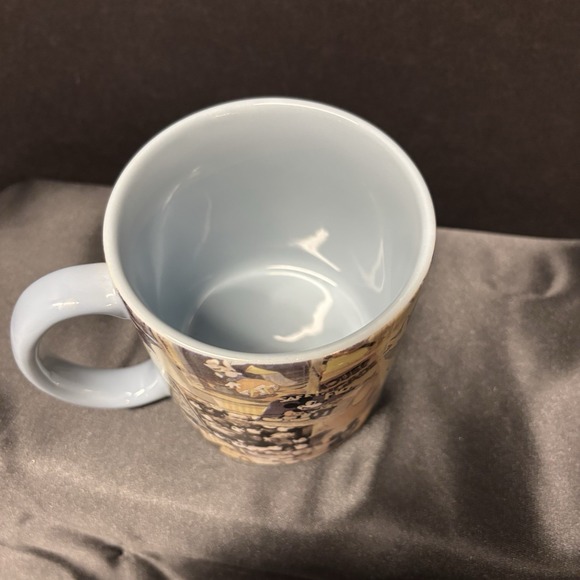 2003 Mickey Mouse Newspaper Collage Large Coffee‎ Cup Mug Disney World  4.75x5.8 - Picture 4 of 6